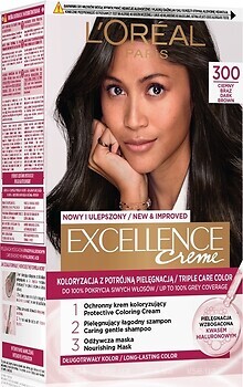Фото L'Oreal Paris Excellence 3 темно-коричневий
