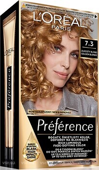 Фото L'Oreal Paris Recital Preference 7.3 золотистий блонд