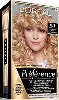 Фото L'Oreal Paris Recital Preference 8.3 светло-золотистый блонд