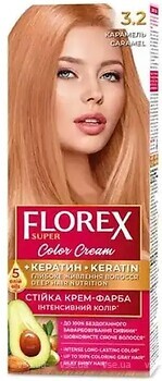 Фото Florex Super Кератин 3.2 карамель