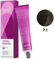Фото Londa Professional Londacolor 7/1 середній блондин попелястий