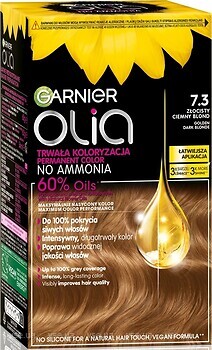 Фото Garnier Olia 7.3 золотисто-темно-русявий