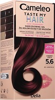 Фото Delia Cosmetics Cameleo Taste My Hair 5.6 Cherry Cola вишневая кола
