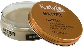 Фото Lakme K.Style Hottest Matter Matt Finish Wax з матовим ефектом 50 мл