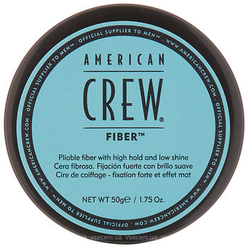 Фото American Crew Classic Fiber сильної фіксації 50 г