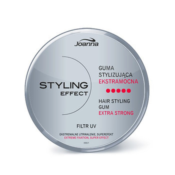 Фото Joanna Styling Effect Hair Styling Gum Extra Strong гума для креативного стайлінгу 100 г