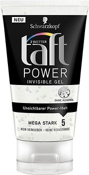 Фото Taft Power Invisible Gel ультрасильної фіксації 150 мл