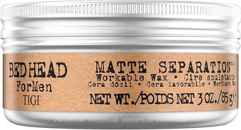 Фото Tigi Bed Head for Men Matte Separation Workable Wax 85 г
