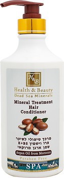 Фото Health & Beauty Mineral Treatment Argan Oil для всіх типів волосся 780 мл