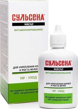 Фото Сульсена Вітамінізована для зміцнення і зростання волосся 100 мл