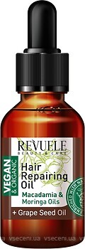 Фото Revuele Vegan & Organic Hair Repair Oil 30 мл