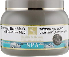 Фото Health & Beauty Treatment Hair Mask With Dead Sea Mud із гряззю Мертвого моря 250 мл