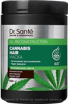 Фото Dr. Sante Cannabis Hair Інтенсивне відновлення 300 мл