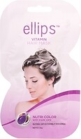 Фото Ellips Vitamin Hair Mask Nutri Color Сяйво кольору 20 г