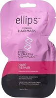 Фото Ellips Vitamin Hair Mask Repair with Pro-Keratin Complex Восстановление с маслом жожоба 18 г