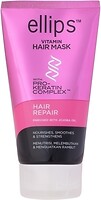 Фото Ellips Vitamin Hair Mask Repair with Pro-Keratin Complex Відновлення з олією жожоба 120 мл