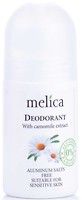 Фото Melica Organic дезодорант-кульковий з екстрактом ромашки 50 мл
