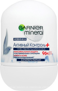 Фото Garnier Mineral Action Control Thermic антиперспірант-роликовий 50 мл (3600542226523)