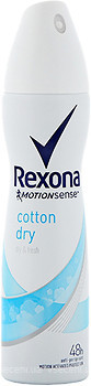 Фото Rexona Motion Sense Cotton Dry антиперспирант-спрей 150 мл (8712561844703)