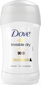 Фото Dove Invisible Dry Невидимый антиперспирант-стик 40 мл (50287062)