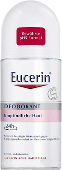 Фото Eucerin Deodorant Sensitive Skin дезодорант-роликовий 50 мл