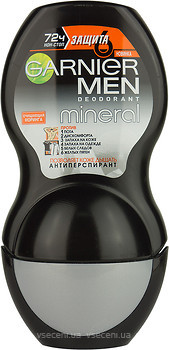 Фото Garnier Men Mineral Захист 6 антиперспірант-роликовий 50 мл (3600542241847)