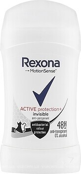 Фото Rexona Invisible Active Protection+ Невидимий захист антиперспірант-стік 40 мл