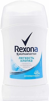 Фото Rexona Motion Sense Cotton Dry антиперспірант-стік 40 мл