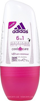 Фото Adidas Cool & Care 6 In 1 антиперспірант-роликовий 50 мл