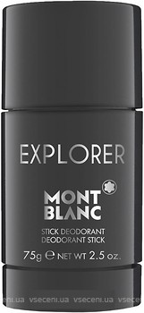 Фото Montblanc Explorer парфюмированный дезодорант-стик 75 мл