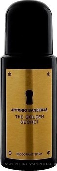 Фото Antonio Banderas The Golden Secret парфюмированный дезодорант-спрей 150 мл