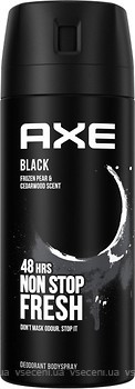 Фото AXE Black 48h Non Stop Fresh дезодорант-спрей 150 мл