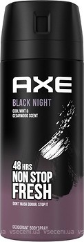 Фото AXE Black Night 48h Non Stop Fresh дезодорант-спрей 150 мл