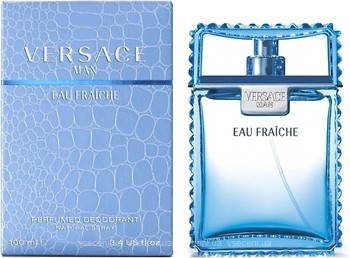 Фото Versace Eau Fraiche man парфумований дезодорант-спрей 100 мл