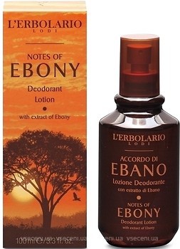 Фото L'Erbolario Ebano (Ebony) дезодорант-лосьйон спрей 100 мл