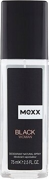 Фото Mexx Black woman парфумований дезодорант-спрей 75 мл