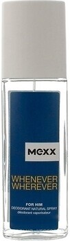 Фото Mexx Whenever Wherever for him парфюмированный дезодорант-спрей 75 мл