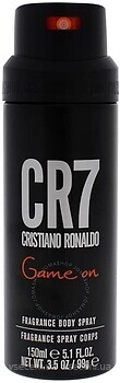 Фото Cristiano Ronaldo CR7 Game On парфумований дезодорант-спрей 150 мл