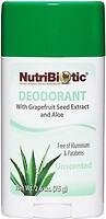 Фото NutriBiotic Unscented без запаху дезодорант-стік 75 г (1065)
