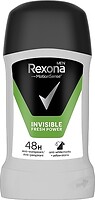 Фото Rexona man Invisible Fresh Power антиперспирант-стик 50 мл