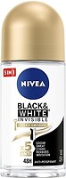Фото Nivea Black & White Silky Smooth антиперспірант-роликовий 50 мл
