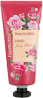 Фото FarmStay Pink Flower Blooming Hand Cream Pink Rose крем для рук з екстрактом троянди 100 мл