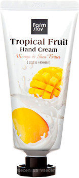 Фото FarmStay Tropical Fruit Hand Cream Mango & Shea Butter крем для рук з манго і маслом ши 50 мл