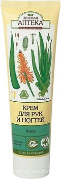 Фото Зелена Аптека Алое крем для рук Загоювальний і пом'якшувальний 100 мл