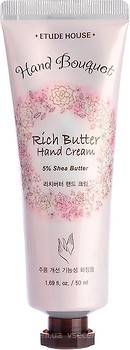 Фото Etude House Hand Bouquet Rich Butter крем для рук поживний 50 мл