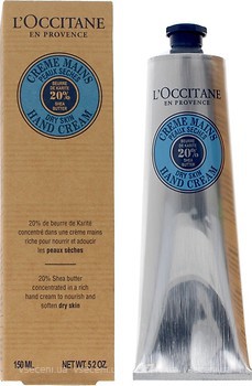 Фото L'Occitane Shea Butter Hand Cream крем для рук 150 мл