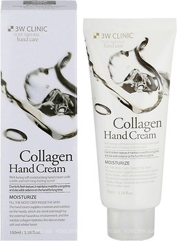 Фото 3W Clinic Moisturizing Collagen крем для рук з колагеном 100 мл