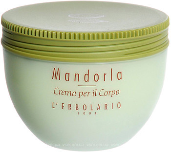 Фото L'Erbolario ароматизований крем для тіла Мигдаль Mandorla Verde Crema Per Il Corpo 300 мл