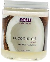 Фото Now Foods кокосова олія шкіра і волосся Coconut Oil Skin & Hair 207 мл
