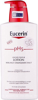 Фото Eucerin лосьйон для тіла легкий Body Lotion PH5 Lightweight 400 мл